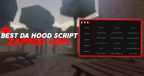 (Zapped V2) The *BEST* Da Hood Script GUI Pastebin! (Godemode, Aimlock, Autofarm!)