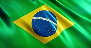 Brazil Flag Waving | Brazilian Flag Waving | Brazil Flag Screen