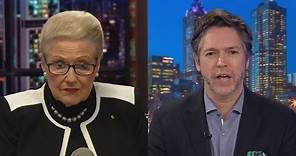 Bronwyn Bishop clashes with Nick Reece on Voice to Parliament