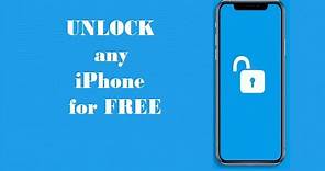 How to unlock iPhone 11 - Free unlock network any iPhone 11