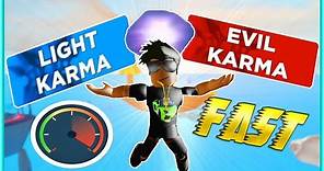 Fastest Way to get Light and Dark Karma in Ninja Legends