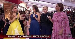Oscars Red Carpet: Tina Fey, Amy Poehler and Maya Rudolph