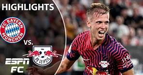 Dani Olmo hat trick hero❗ RB Leipzig defeat Bayern Munich in German Super Cup [HIGHLIGHTS] | ESPN FC