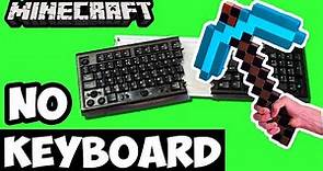 Can You Beat Minecraft Using Only a Mouse? - No Keyboard Challenge
