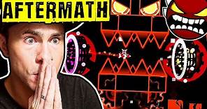 Geometry Dash AFTERMATH 100% [EXTREME DEMON] by Exenity/Satcho