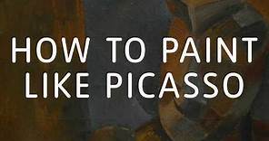 How to Paint Like Picasso | Tate