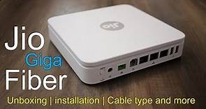 Jio fiber unboxing, installation, Fiber cable, Price, Plans, Performance speed and offers