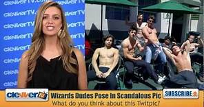'Wizards of Waverly Place' Guys Go Shirtless On Set