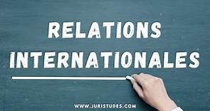 Relations Internationales (Résumé du cours)