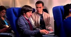 The Big Bang Theory - Sheldons and Howards first flight S07E17 [HD]