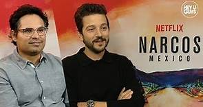 Narcos: Mexico Diego Luna & Michael Pena on the complexities and modern parallels in Season 1