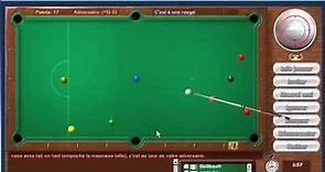 Snooker, le billard en ligne