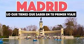 Primer viaje a Madrid: información y consejos