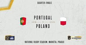 PORTUGAL v POLAND - RUGBY EUROPE U20 CHAMPIONSHIP 2023