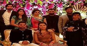 Team India attend Bhuvneshwar-Nupur Nagar’s wedding reception