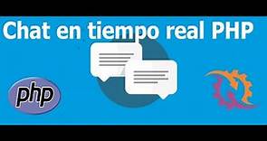 Chat en tiempo real con php - PHP - RATCHET - JQUERY