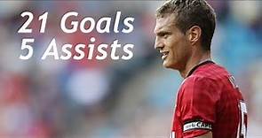 Nemanja Vidic / All 21 Goals and 5 Assists for Manchester United