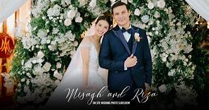 Misagh Bahadoran and Riza Siccion | On Site Wedding Photo Slideshow by Nice Print Photography