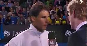 Rafael Nadal Answers A Question About His Girlfriend Maria Francisca Perello