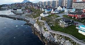 NUUK GREENLAND SUMMER AND ICE