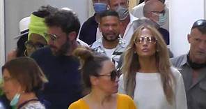 That's amore! Jennifer Lopez and Ben Affleck in Capri