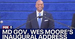 Maryland Governor Wes Moore’s inaugural address | FOX 5 DC