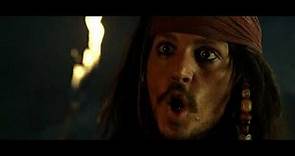 Pirates of the Caribbean: The Curse of the Black Pearl/Best scene/Johnny Depp/Geoffrey Rush