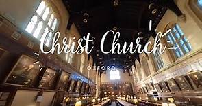 Inside the CHRIST CHURCH (Oxford College) a.k.a. Hogwarts
