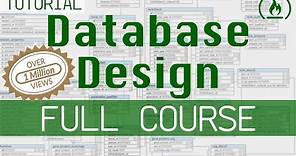 Database Design Course - Learn how to design and plan a database for beginners