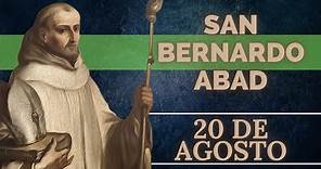 SANTO DE HOY San Bernardo Abad 20 DE AGOSTO
