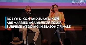 Robyn Dixon and Juan Dixon Are Married Again! 'RHOP' to Air Surprise Wedding in Season 7 Finale