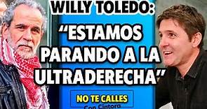 Willy Toledo: “Mi patria es la justicia social”