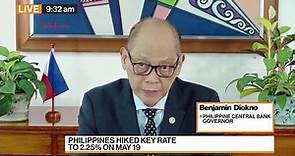 WATCH: Philippine central bank Governor Benjamin Diokno discussed monetary policy and the outlook for the economy on May 25.