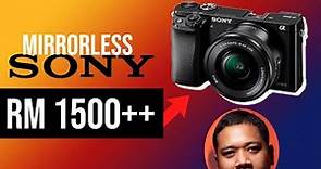 Mirrorless camera RM 1500++ tapi padu gila ! (Sony A6000)