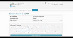 Registro en Sistema de Acceso Único UNLP - SSO Alumnos