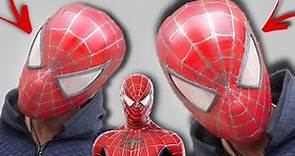 How to make SPIDERMAN Mask | Raimi Suit Spiderman |