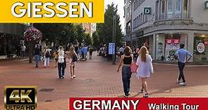 🇩🇪 GIESSEN, Germany Walking Tour - 4K 60fps UHD