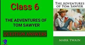 Adventures of Tom Sawyer question answers | class 6 eng ch 5