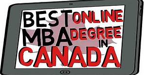 What is the Best Online MBA in Canada?