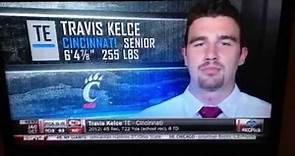 NFL Draft Announcement Travis Kelce | KC Chiefs Choice