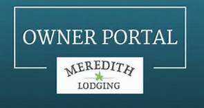 Owner Login | Meredith Lodging