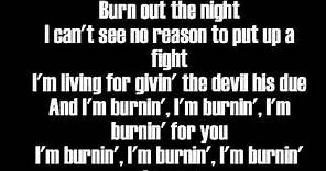 I'm Burnin' For You-Lyrics-Blue Oyster Cult