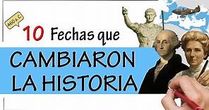 10 Fechas Inolvidables que CAMBIARON LA HISTORIA | La Democracia, Alejandro Magno, Crisis de 1929