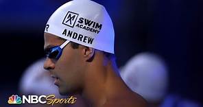 Michael Andrew holds off Dressel in 50m butterfly at US Nationals | NBC Sports