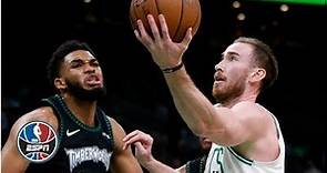 Gordon Hayward scores 35 in Celtics’ win vs. Timberwolves | NBA Highlights