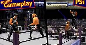 WCW/nWo Thunder ... (PS1) Gameplay