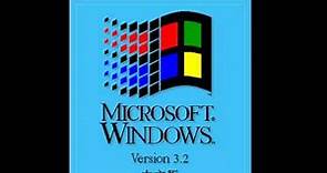 Windows 3.2 Startup