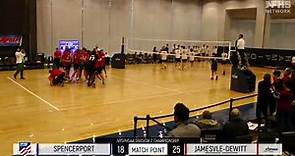 Jamesville-DeWitt boys volleyball celebrates winning state title