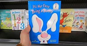 IT'S NOT EASY BEING A BUNNY BEGINNER BOOKS MARILYN SADLER BOOK CLOSE UP AND INSIDE LOOK
