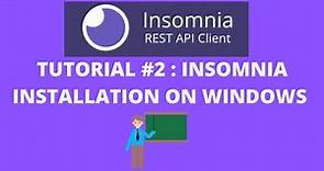 How to install insomnia core on windows | Rahul QA Labs